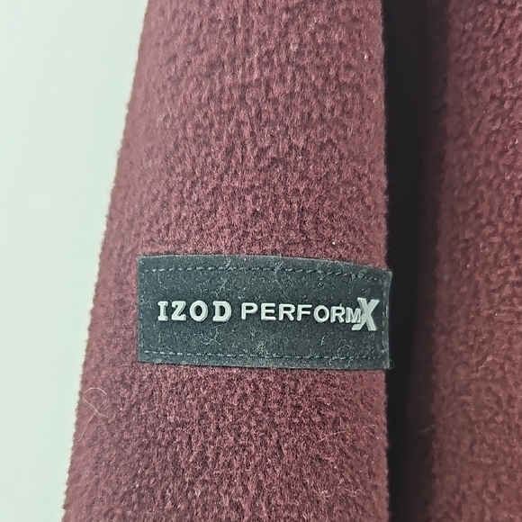 Izod Perform X Men's Burgundy Pullover Size Large - Picture 3 of 8